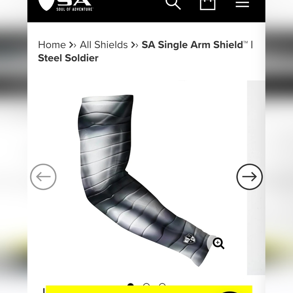 Single arm shield - Picture 6 of 7
